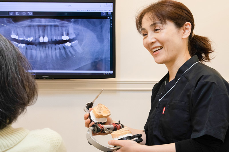 尼崎市　園田駅　歯医者 アキ歯科クリニック どのような治療をするのかを選びましょう